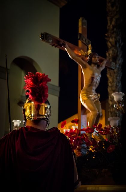 El Via Crucis del Cristo del Mar Menor protagoniza la imagen ganadora del concurso de fotografía de  Semana Santa - 1, Foto 1