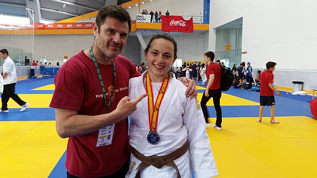 Vlada, junto a su entrenador Mario Sierra, Foto 1