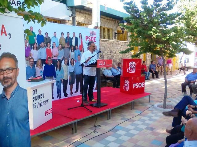 Óscar López en Navares: Nuestro verdadero enemigo es la pobreza - 1, Foto 1