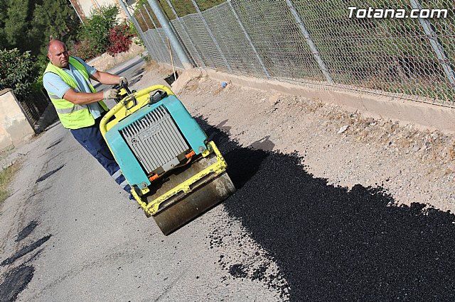 El Ayuntamiento lleva cabo un plan de parcheo integral en todo el casco urbano as como en los caminos rurales de las pedanas - 11