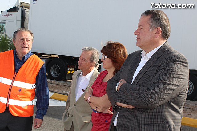 Fomento mejora la carretera de acceso a Totana desde la autopista A-7 - 4