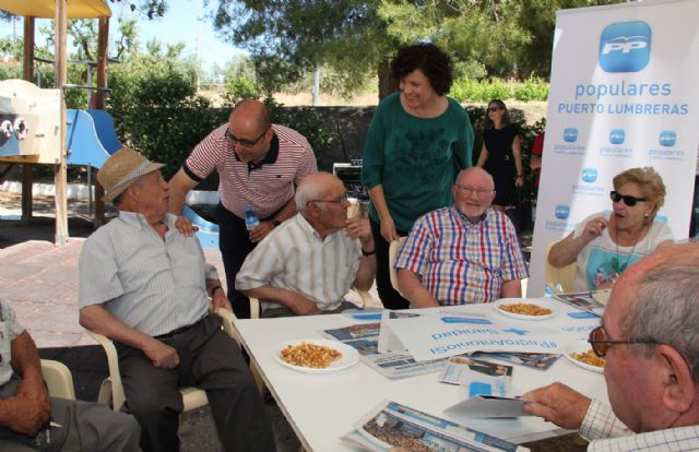 El PP de Puerto Lumbreras y el PP de Huércal-Overa organizan una jornada de convivencia con los vecinos de la pedanía de Góñar - 1, Foto 1