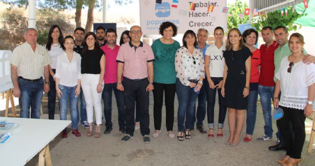 El PP de Puerto Lumbreras y el PP de Huércal-Overa organizan una jornada de convivencia con los vecinos de la pedanía de Góñar - 2, Foto 2