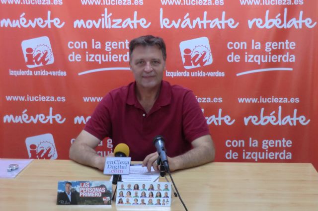 Saorín: IU-Verdes/Ganar Cieza garantiza una Cieza segura - 1, Foto 1