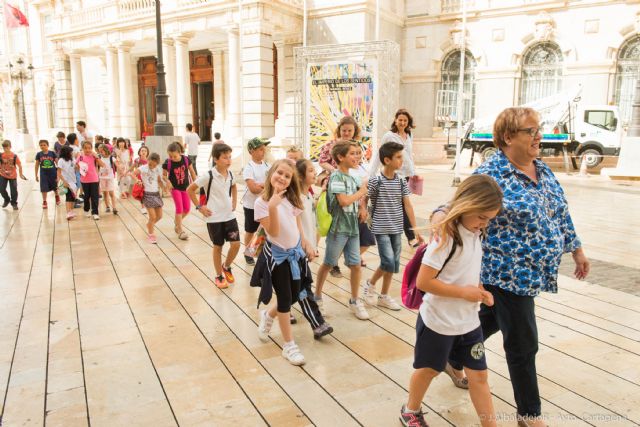 Los alumnos del Luis Calandre visitan el Palacio Consistorial - 5, Foto 5