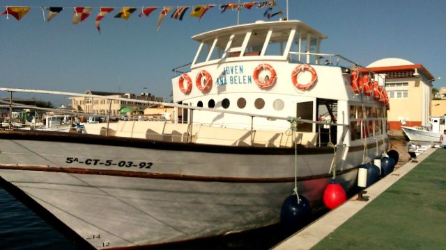 Entra en funcionamiento la línea marítima entre Lo Pagán y La Manga - 1, Foto 1