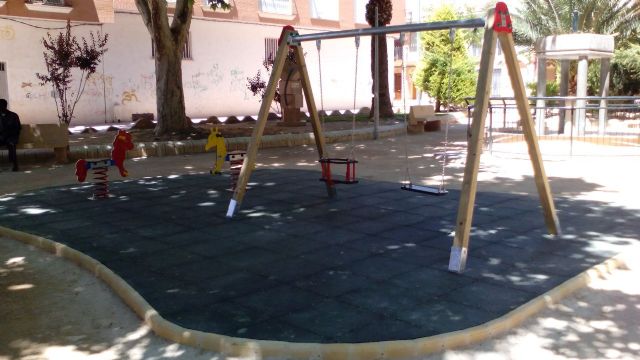 El Jardín de San Antón ya cuenta con toda la zona de juegos infantiles renovada al completo - 2, Foto 2