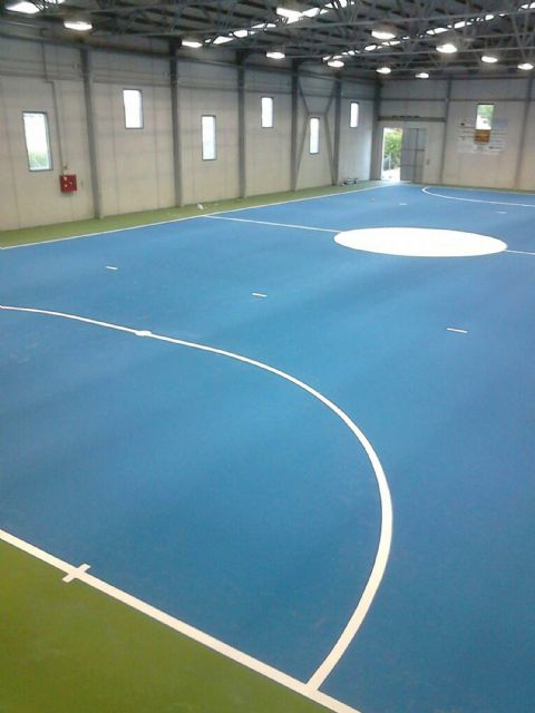 Finaliza en Ceutí la rehabilitación del suelo del pabellón deportivo de Los Torraos - 3, Foto 3