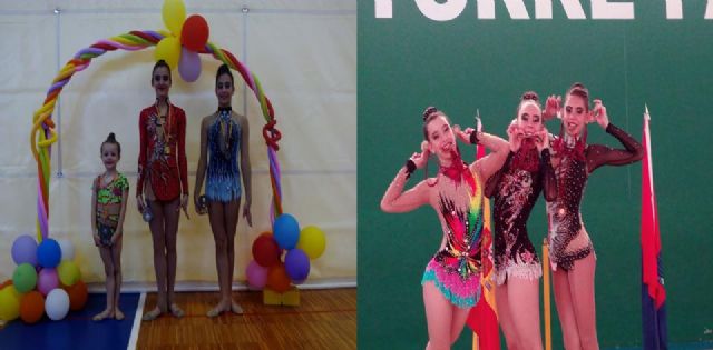 Lluvia de medallas para el Club de Gimnasia Rítmica Ciudad de Cehegín - 1, Foto 1