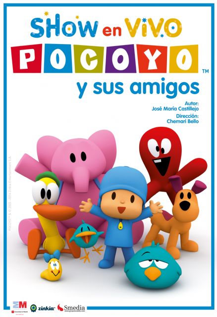 Pocoyó y sus amigos llega por primera vez a Cartagena - 1, Foto 1
