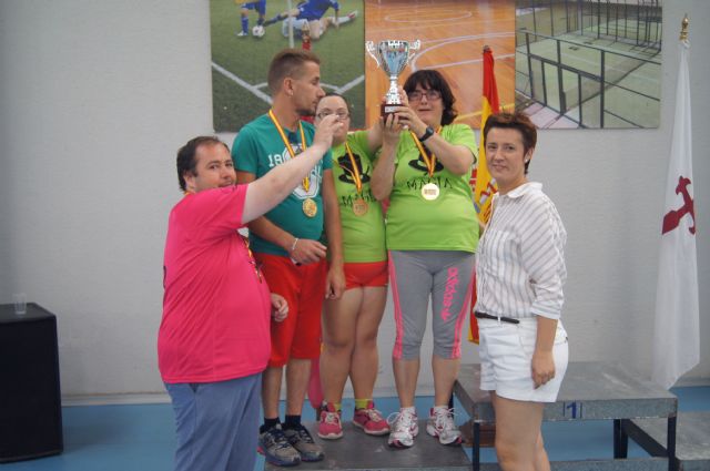 Casi un centenar de usuarios de 4 centros participan en los I Juegos Deportivos Sácale partido a la Discapacidad, Foto 7