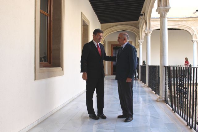 El presidente Garre recibe al ministro de Justicia, Rafael Catalá - 3, Foto 3