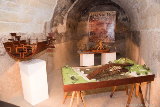 Leonardo Da Vinci vuela en el Castillo de la Concepción durante el mes de mayo - 1, Foto 1