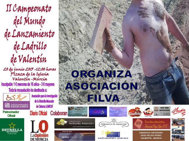 Valentín acogerá el II Campeonato del Mundo de Lanzamiento de Ladrillo el 20 de junio - 1, Foto 1