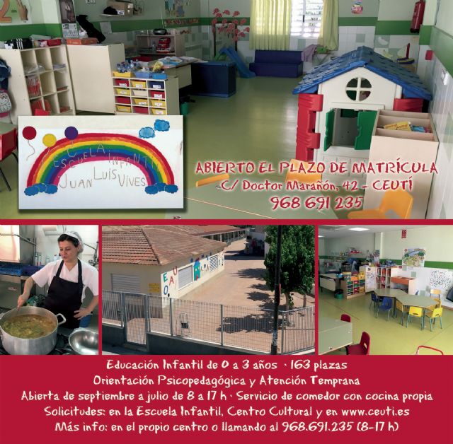 La Escuela Infantil Juan Luis Vives de Ceutí ya ha abierto su plazo de inscripción - 1, Foto 1
