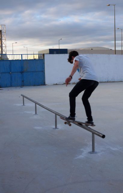 Los skaters ya tienen su zona en el Polideportivo Municipal de Las Torres de Cotillas - 4, Foto 4