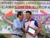 Llano de Brujas ofrece un mutitudinario homenaje al atleta Miguel ngel Lpez