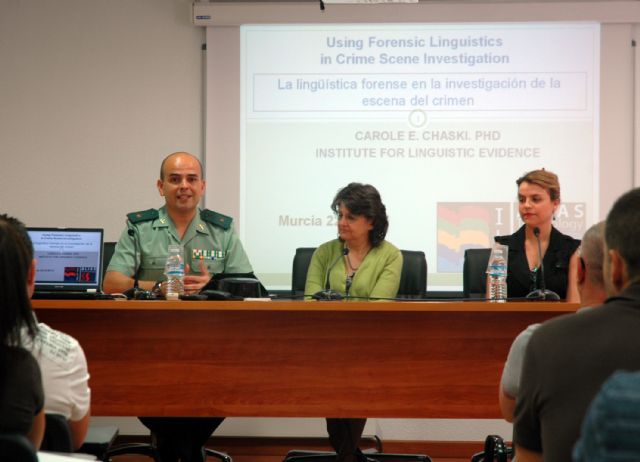 Conferencia sobre lingüística forense - 3, Foto 3
