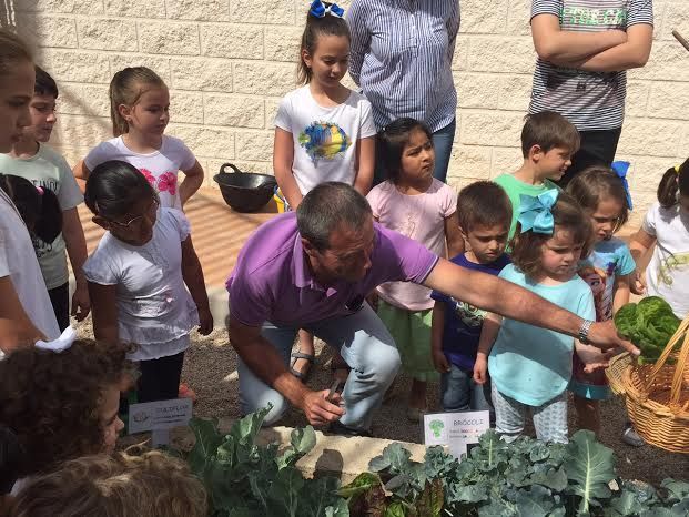 La comunidad educativa del CEIP La Cruz pone en marcha el proyecto pedagógico Huerto Escolar Ecológico recolectando su primera cosecha, Foto 6