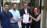 Ahora Murcia, Podemos, PSOE y UPyD firman el compromiso para la proteccin de la eESAD ad y el Cascales