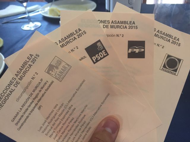 Ganar Cartagena presenta una reclamación ante la junta electoral por la deficiente calidad de sus papeletas - 1, Foto 1