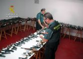 La Guardia Civil da recomendaciones a los titulares de licencias de armas con armas activas en su poder
