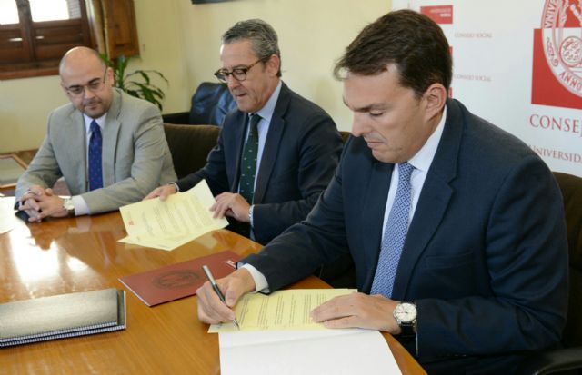 La Universidad de Murcia y Murcia Emprende se unen para fomentar el emprendedurismo gracias al Consejo Social - 1, Foto 1