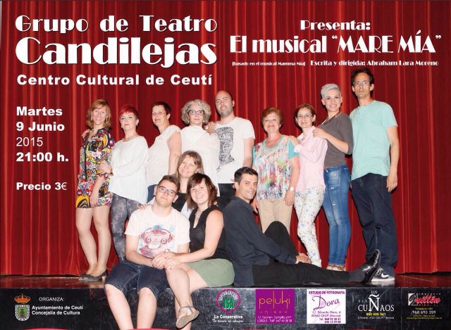 El grupo teatral Candilejas de Ceutí homenajeará el musical Mamma Mia - 1, Foto 1
