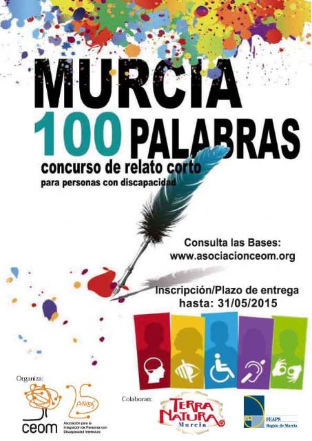 Nuevo certamen de relato corto sobre Murcia para personas con discapacidad intelectual - 1, Foto 1