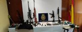 La Polica Nacional desmantela un grupo internacional de traficantes de armas