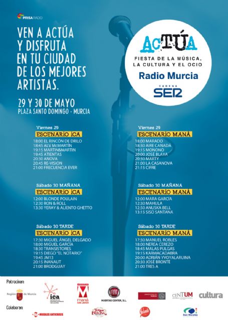 Este viernes arranca Actúa 2015 en la plaza de Santo Domingo - 2, Foto 2