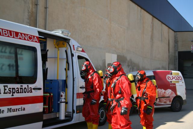 ElPozo Alimentacin realiza un simulacro de emergencia para reforzar la seguridad, Foto 1