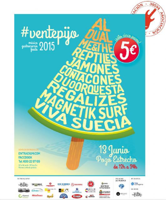 Pozo Estrecho invita a disfrutar en familia del festival de música #ventepijo - 1, Foto 1