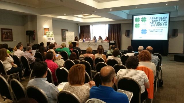 Seis asociaciones de la delegación de FEDER en Murcia participan en la Asamblea General de la Federación celebrada en Madrid - 1, Foto 1