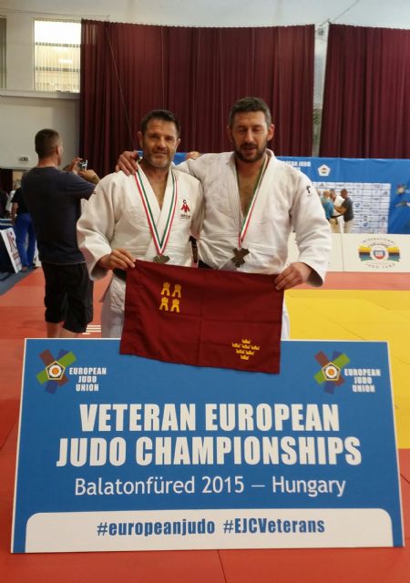 Dos bronces murcianos en el Cto. de Europa Master de Judo en Hungria - 2, Foto 2