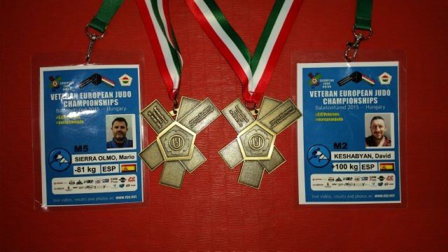 Dos bronces murcianos en el Cto. de Europa Master de Judo en Hungria - 1, Foto 1