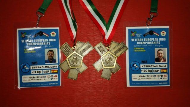 Dos bronces murcianos en el Cto. de Europa Master de Judo en Hungria - 1, Foto 1