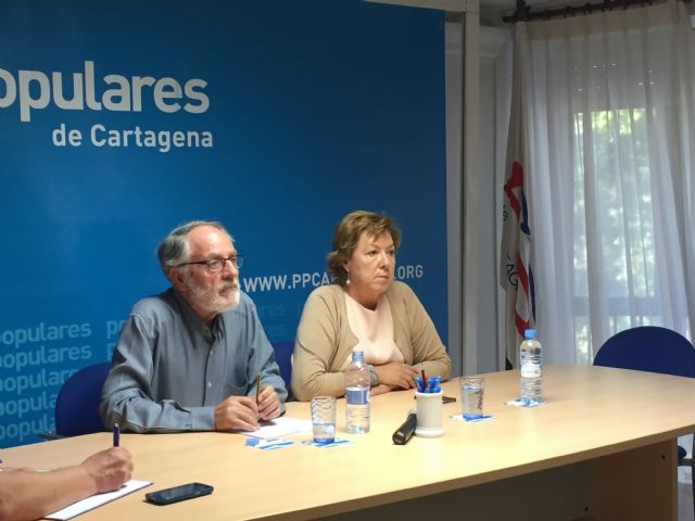 La Junta Directiva del PP aplaude los 20 años de Pilar Barreiro al frente del Ayuntamiento de Cartagena - 1, Foto 1