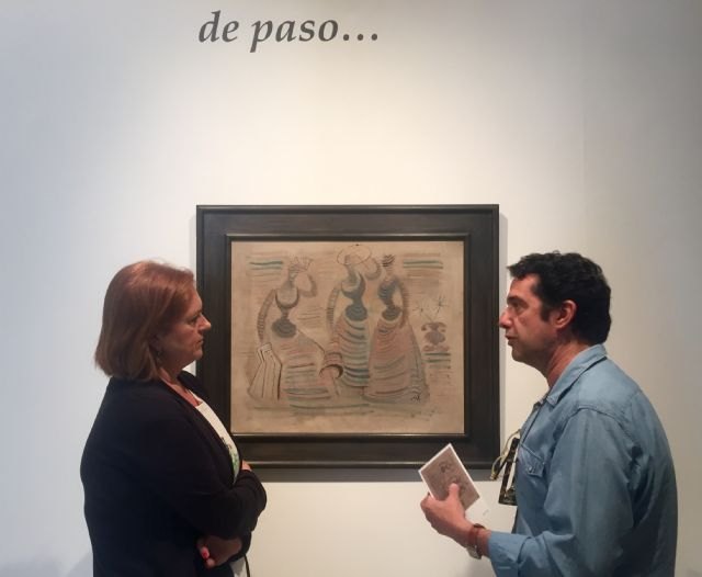 Cultura inaugura el nuevo ciclo del Mubam, De paso, con la exposición de la obra inédita de Ramón Gaya Tres mujeres - 1, Foto 1