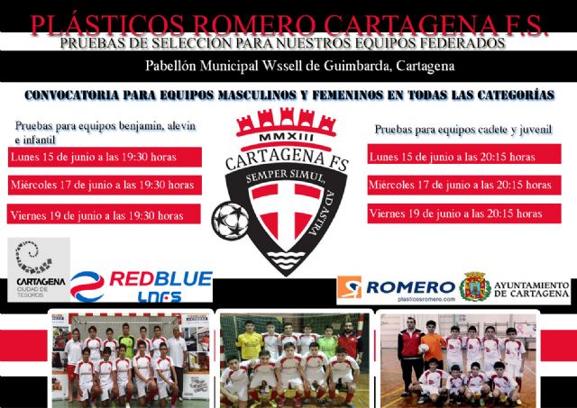 El Cartagena F.S. da el pistoletazo de salida a su nuevo proyecto de equipos federados - 1, Foto 1