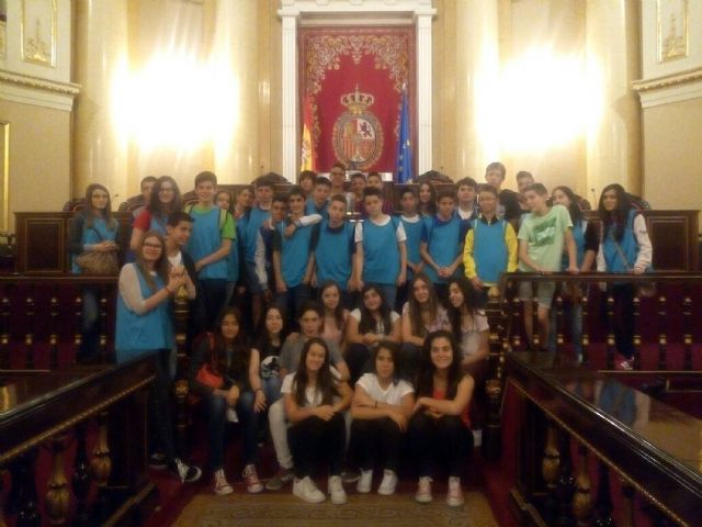 Alumnos del IES Felipe de Borbón y del colegio Magda de Ceutí visitaron Madrid - 1, Foto 1