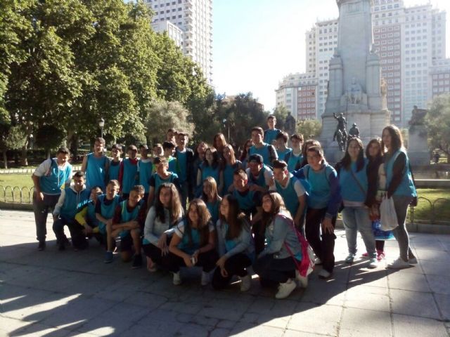 Alumnos del IES Felipe de Borbón y del colegio Magda de Ceutí visitaron Madrid - 3, Foto 3