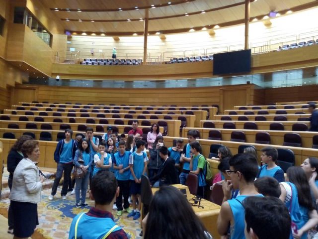 Alumnos del IES Felipe de Borbón y del colegio Magda de Ceutí visitaron Madrid - 4, Foto 4