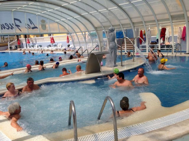 Fin de curso en el balneario de Fortuna para los usuarios del servicio municipal de gerontogimnasia torreño - 1, Foto 1
