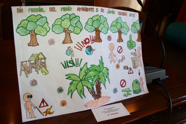 Escolares de Primaria reflejan en sus carteles su visión del Día Mundial del Medio Ambiente - 3, Foto 3