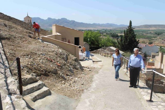 Avanzan a buen ritmo las obras del Camino del Subidor al Castillo - 2, Foto 2