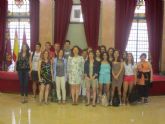 La Concejal de Educacin recibe a estudiantes y profesores del CEU San Pablo de Murcia y del Lycee Saint Exupery de Montigny en Pars