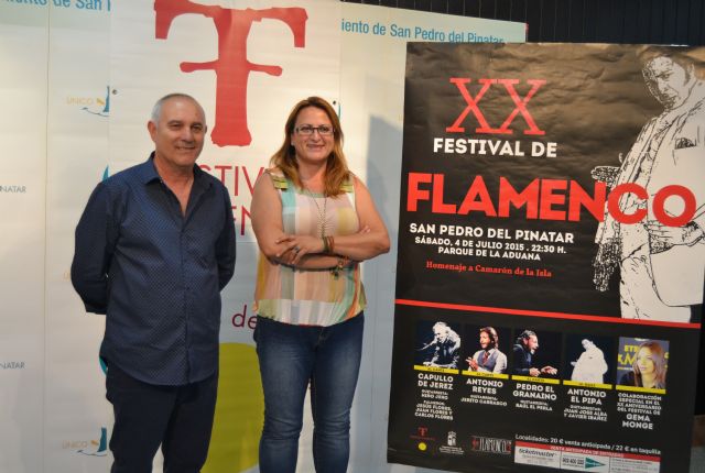 Capullo de Jeréz y Antonio El Pipa honran la memoria de Camarón en el XX Festival Flamenco de San Pedro del Pinatar - 1, Foto 1