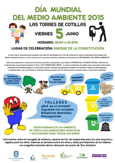 La feria Las Torres más limpia, propuesta para celebrar un año más el Día del Medio Ambiente - 1, Foto 1