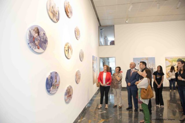 Salvador Torres, guía de excepción de su exposición THEATRVM en el Teatro Romano - 4, Foto 4